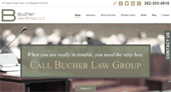 Desktop Screenshot of bucherlawgroup.com